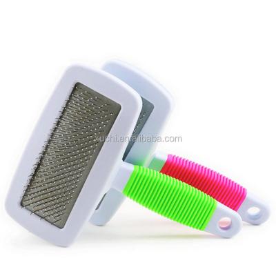 China Viable Factory Branded Dog Grooming Brush with Card Packaging for sale