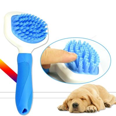 China Stocked Cat Massage Comb Dog Bath Brush manufacturer Sustainable, Stocked hot sale for sale