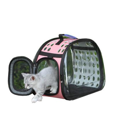 China Sustainable Durable Dog Carrier / Foldable Pet Carrier Eva Cat Carrier Bag for sale