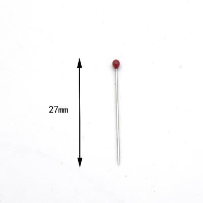 China Environmental friendly plastic head 5000/box stainless steel pins nickel pinsGlass stainless steel ball liner alloy grade 304 pins main pins for sale