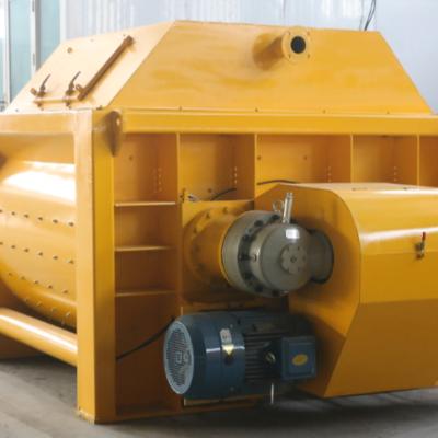 China Manufacturing Plant JS500&1000&1500$3000 Twin Shaft Concrete Mixer for sale