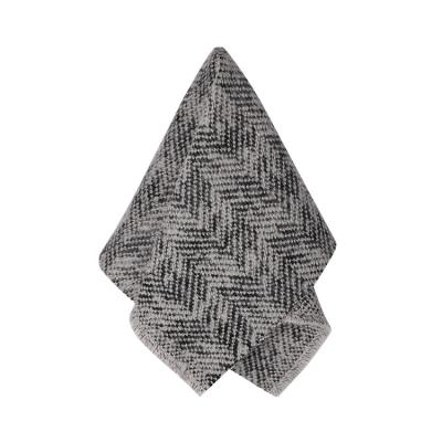 China Double Faced Leisure Style Herringbone Jacquard Wool Blended Dyed Loop Tweed Semi Worsted Fabric For Man's Suit for sale