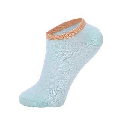 China Autumn Colored Socks Cotton Stockings Antibacterial Feminine Women's Spring Boat Socks Candy Short Cute Women Socks for sale