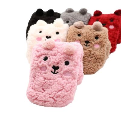 China Cartoon Breathable Animal Design Fashion Anti-skid Socks Warm Thick Slipper Socks For Women Soft Fluffy Socks for sale