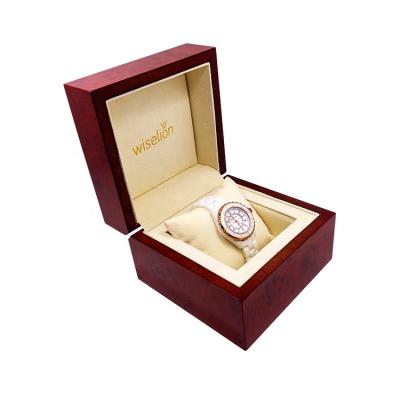 China Handmade Stationary Wooden Box Handmade Graceful Smell Wooden Watch Store Watch Box No for sale