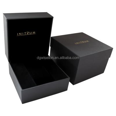 China Affordable Leather Luxury Watch Box Material Boxes And Cases And Luxury Watch Box Packaging Item for sale