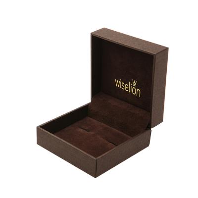 China Handmade Wholesale Handmade Cufflinks Box Non Toxic Non Smell Cufflinks Box for sale