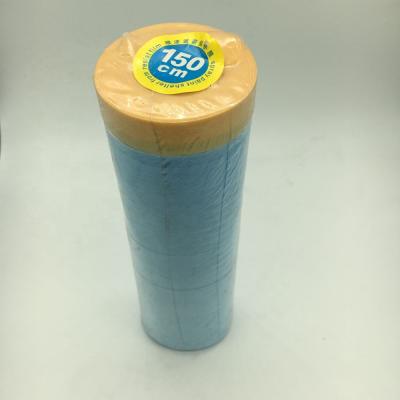 China BSCI FACTORY Tape Paint Protection Film Automotive Waterproof Best Tape And Drape Pre Taped Masking Film for sale