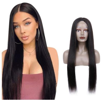 China Wholesale Silky Straight Wave Remy Cuticle Aligned Short Natural Hair Wigs For Black Women, Transparent Body Wave HD Full Lace Wig for sale