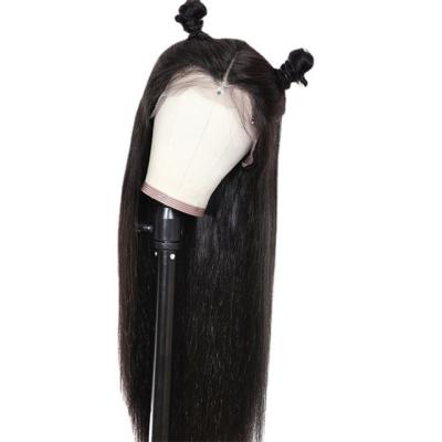 China Silky Straight Brazilian Straight Wave Full Machine Made Wig Non Lace Front Human Hair Wigs Natural Color for sale