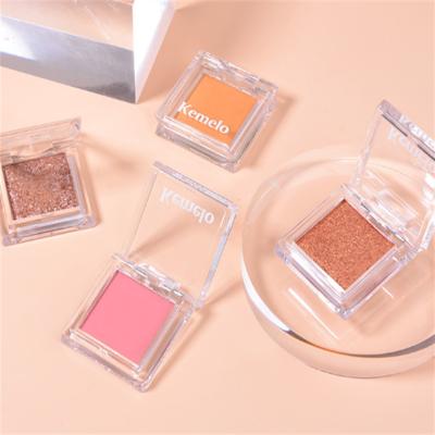 China Waterproof 28 Color Matte Sequin Glitter Pearl Single Eyeshadow Optional Waterproof Palette for sale