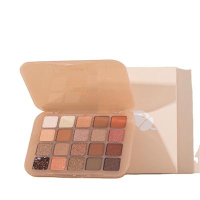 China High Waterproof Pigmented Nude Pearlescent Matte Private Label Makeup Eyeshadow Palette 20 Eyeshadow Combo Palette for sale