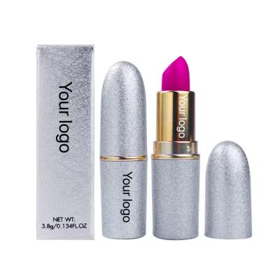 China Waterproof To Make Your Own Cosmetics Makeup Lipstick Vegan Custom Private Label Waterproof Matte Lipstick for sale