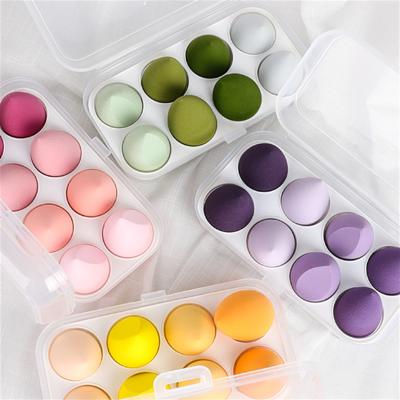 China Hydrophilic Polyurethane Beauty Egg Makeup Sponges Base Moist Dry Dual-Use Concealer Tool Dual-Use Concealer Tool Cosmetic Puff D02 for sale