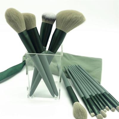 China Fan Brush Brush Make Up Set Luxury Makeup Brush Set Wholesale Private Label Base Cosmetic Makeup Brushes for sale