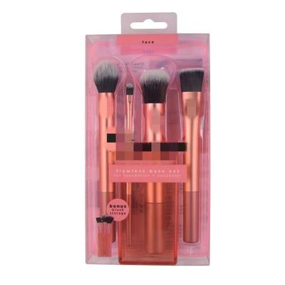 China Angular Blush Logo Wholesale Makeup Brush Set Custom Luxury Makeup Brushes Cosmetic Makeup Brush Set for sale