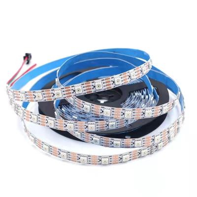 China Hotel KTV Ip33 Ip67 RGB 12V Smart Led Strip 5050 60 Light Accessible Leds/m Ws2815 IC for sale