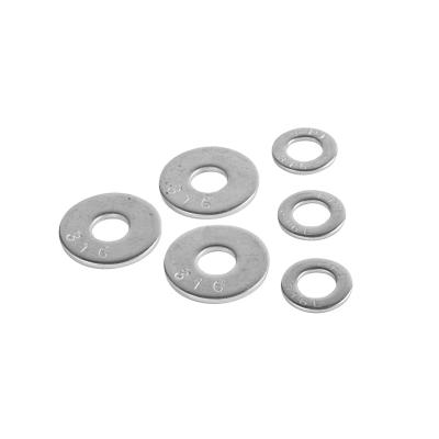 China DIN125/DIN9021/DIN434 DTI F959M Flat Round Washer Washer Grade INOX A2 A4 SS304 SS316 SS316L Duplex2205 2507 1.4529 for sale