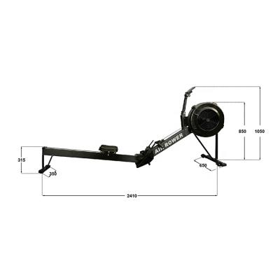 China Universal 2021 Most Popular Fitness Equipment Air Resistance Indoor Rowing Machine KYRW-10 for sale