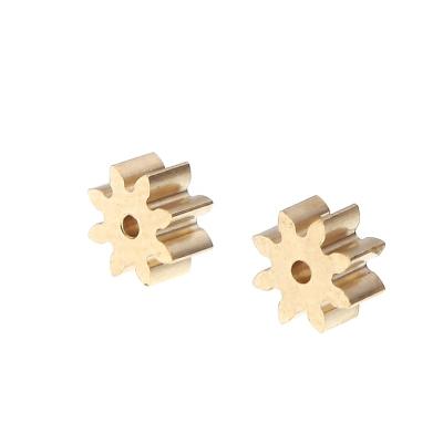 China High Precision Aluminum Precise Metal Sheet Stamping Parts Motor Gear For RC Helicopter Part for sale