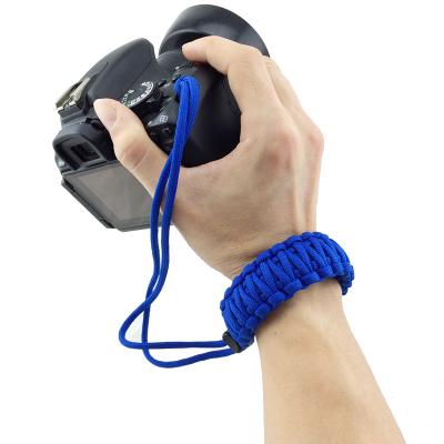 China DIY Digital Camera Wrist Hand Strap Nylon Paracord Grip Braided Wristband for sale