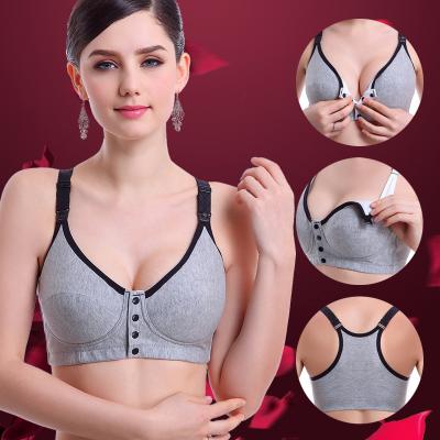 China QUICK DRY Pregnant Women Nursing Bra Underwear Maternity Bra To Prevent Sag For Women Breastfeeding Sleep Care Bra for sale