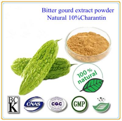 China Good Quality Diabetes Treatment Product 10% Saponins UV Brown Powder Balsam Pear Extract for sale