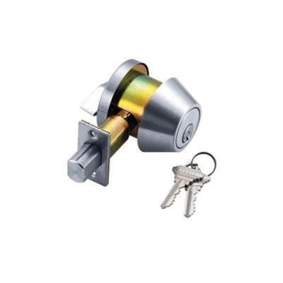 China Modern Bathroom Privacy Lock Security Door Cylindrical Passage Door Lock for sale