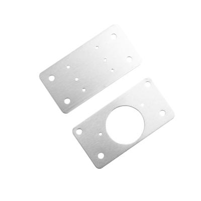 China High Loading Capacity And Easy To Installation Hinge Fix Plate Stainless Steel Patch Fittings Concealed Cabinet Door Hinges Repair Plate For Cabinet for sale