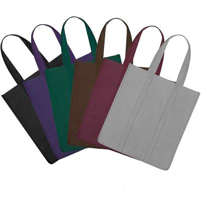 China 100% Best Selling Eco-Friendly Wholesale Promotional Colorful Non Woven Shopping Bag PP Non Woven Bags With Custom Printed Logo for sale