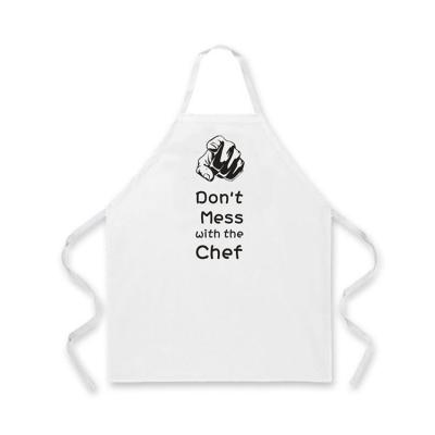 China Wholesale Casual Apron Custom Print Logo Cotton Canvas Bbq Aprons Waitress Bartender Women Men Cooking Chef Aprons for sale