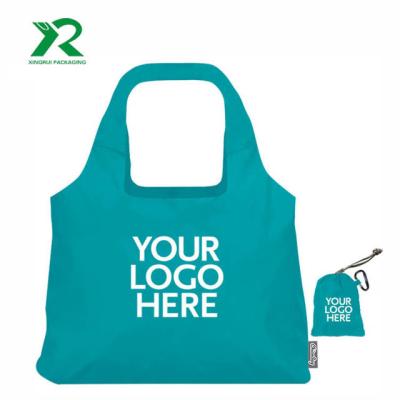 China 100% Eco-friendly design reusable portable new custom packaging foldable shopping bag wholesales for sale