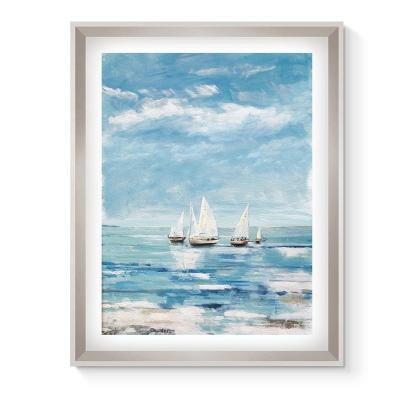 China New Art Prints Seascape Wall Painting Classic/Postmodern View Illustration Printing Paper Wall Art for sale