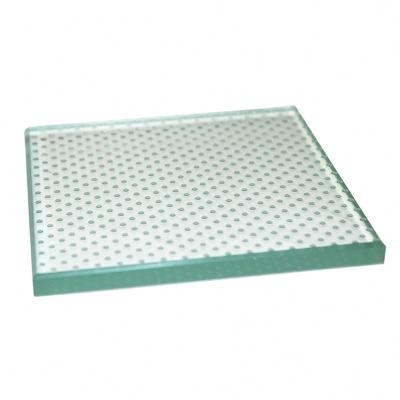 China Crystal Glass Stair Structural Glass anti-scrach flooring laminated safety glass for stairs for sale