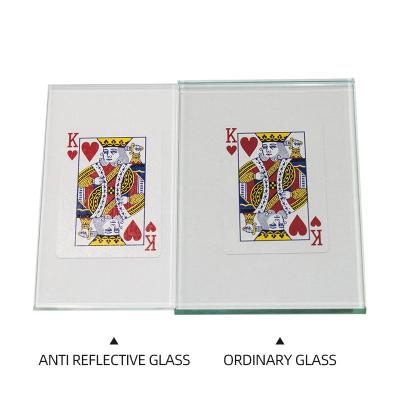 China Clear Acid Etched Glass Sheet High Visible Transmittance Supply Anti-Glare Glass, AG Ultra Clear Reflective Glass, AG Coated Glass Panel for sale