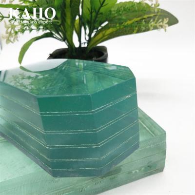 China safety 20mm-42mm thick Anti-ultraviolet Bent Bulletproof Glass Price, 40mm 10mm bullet proof glass for sale