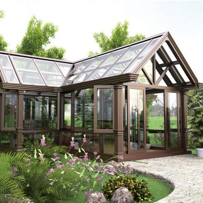 China Customized cheap price cdte solar panel uv resistant mini sunroom for sale