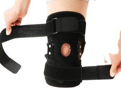 China New Brand Factory Supplier Brand Neoprene Compression Knee Support Adjustable Knee Brace Open Patella Knee Brace for sale