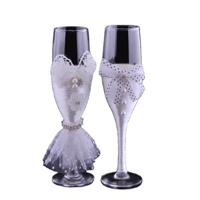 China New Classic/Postmodern Brand New Crystal Glass Bulk Crystal Wedding Factory Price Red Wine Glass Wine Favors Wine Glass for sale