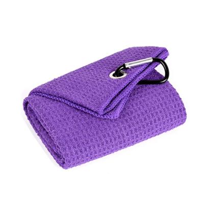 China Manufacturer China Supplier Cheap golf towel waffle safe for kids sports towel microfiber sports towel for sale