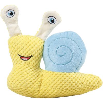 China Viable Pets Accessories Dog Toys Dropship Pet Toys New Snail Plush Toys for sale