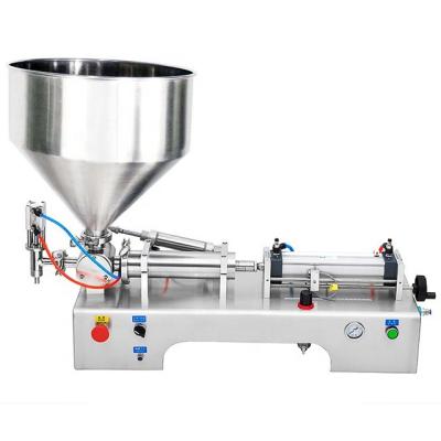 China Food Semi Automatic Spout Filling Machine Horizontal Single Air Cushion for sale