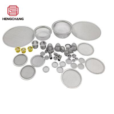 China Micron Screen Filter Precision Customized High Precision Thin Round 304 Stainless Steel Filter Disc for sale