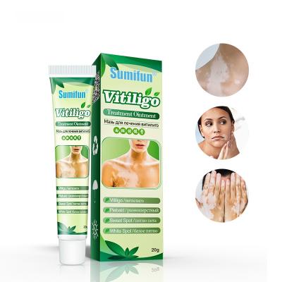 China Herbal Skin Vitiligo Treatment Ointment Cream Vitiligo Rejuvenation Skin Care Relief Spot Cream for sale