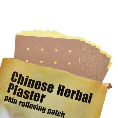 China Natural Odor Control Traditional Pain Relief Traditional Medicine Pain Plaster Muscle Pain Plaster for sale