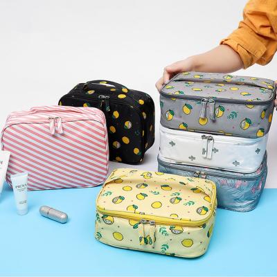 China Convenient High Quality Waterproof Portable Luxury Travel Cosmetic Bag for sale