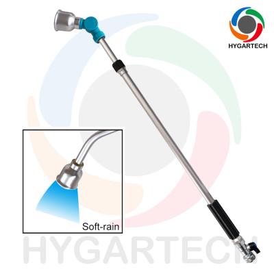 China Telescopic Soft Rain Spray Wand W/ Swivel Head And Connector for sale