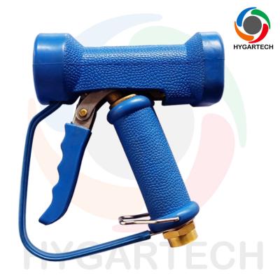 China Brass Industrial Blue Washing Gun With Safety Loop en venta