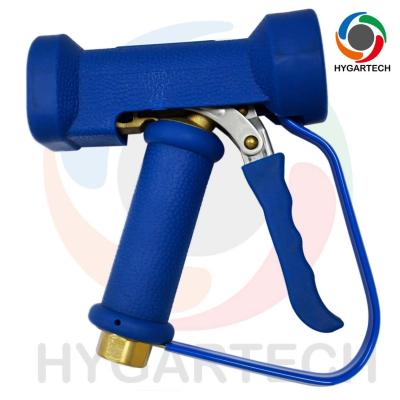 中国 Brass Industrial Washing Gun With Trigger Safty Protection Loop For Hot Water Kitchen Cleaning Washdown Cleaning 販売のため