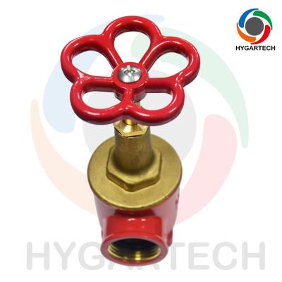 China Brass Hydraulic Angle Fire Valve For Fire Hose Reel Hydrant And Cabinet With 1¼”Female Thread for sale